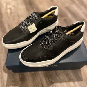 Cole Haan Black and White Minimalist Sneakers